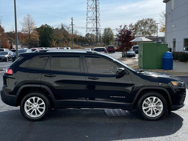 used 2021 Jeep Cherokee car, priced at $18,980