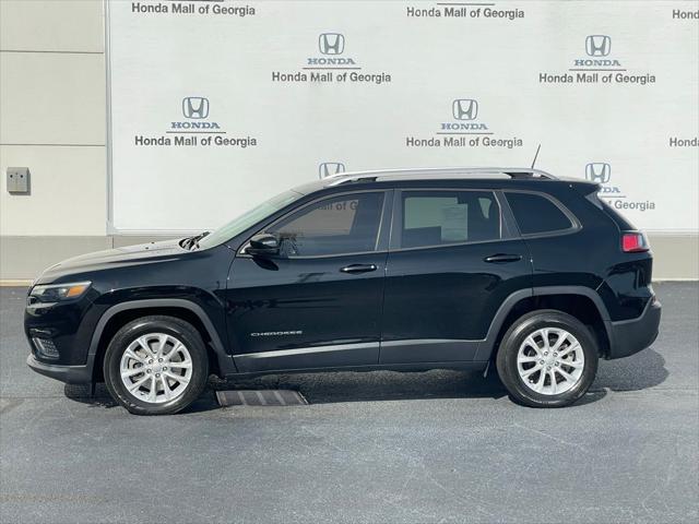 used 2021 Jeep Cherokee car, priced at $18,980