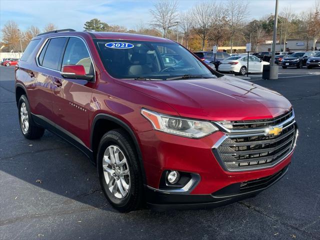 used 2021 Chevrolet Traverse car, priced at $21,980