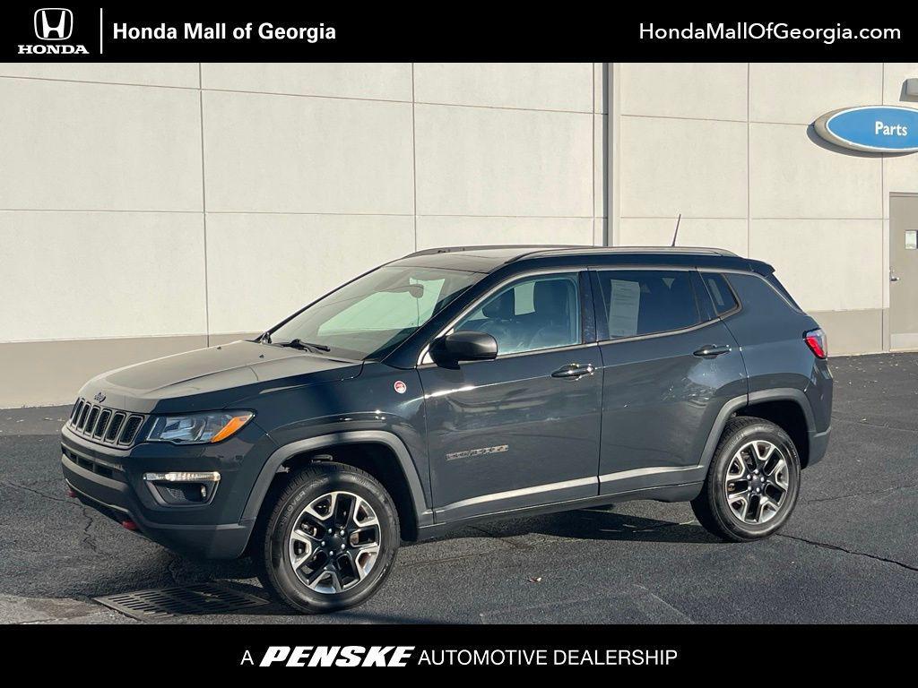 used 2018 Jeep Compass car, priced at $13,480