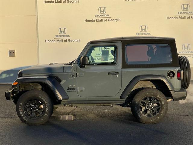 used 2024 Jeep Wrangler car, priced at $32,980