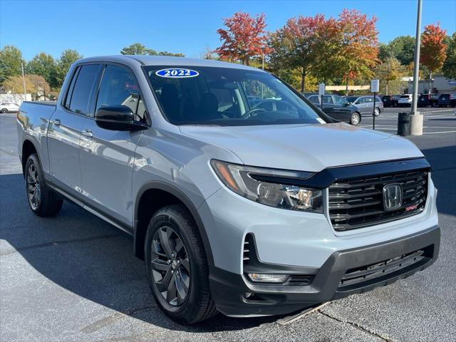 used 2022 Honda Ridgeline car, priced at $31,980