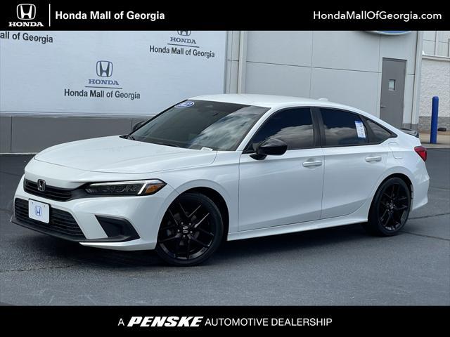 used 2022 Honda Civic car, priced at $21,780