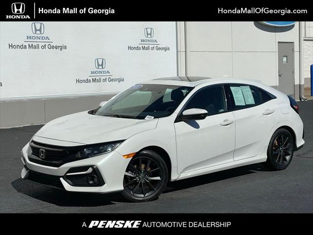 used 2021 Honda Civic car, priced at $22,980