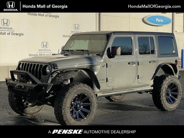 used 2021 Jeep Wrangler Unlimited car, priced at $38,980