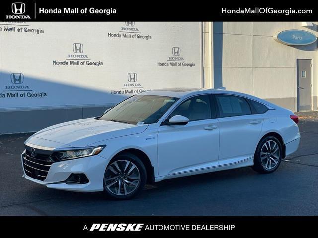 used 2021 Honda Accord Hybrid car, priced at $27,980