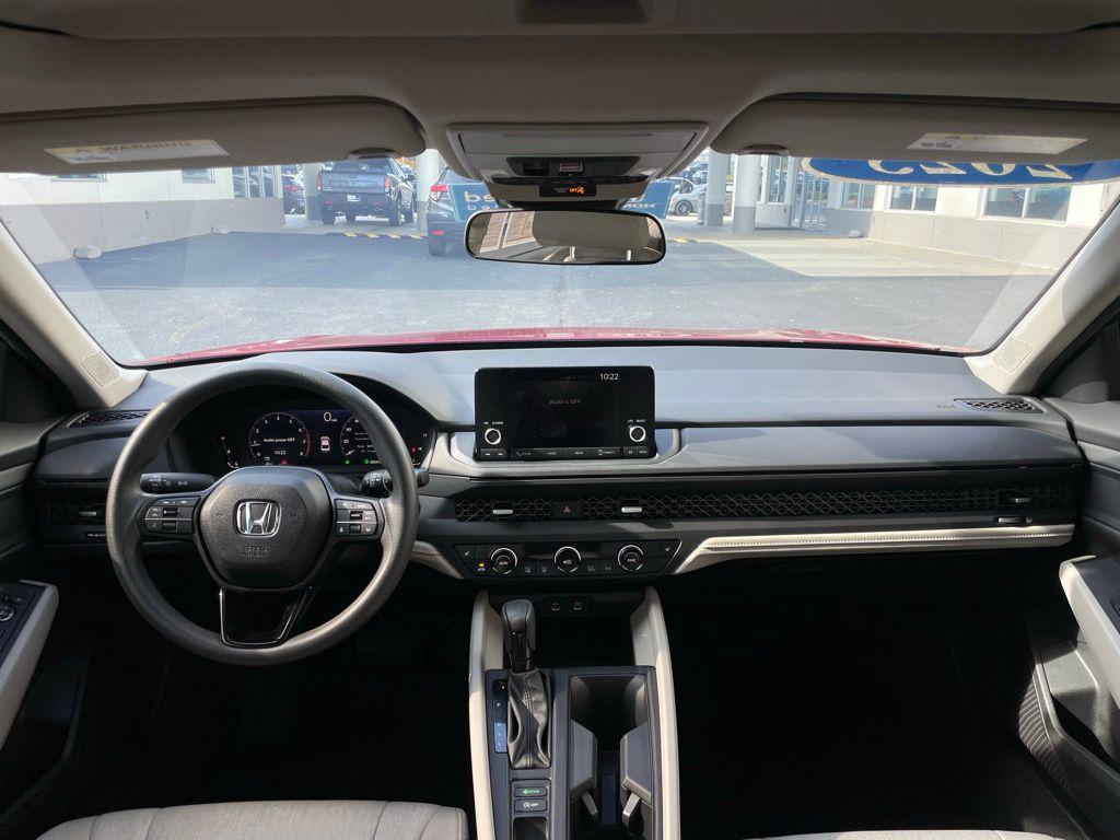 used 2025 Honda Accord car, priced at $28,980