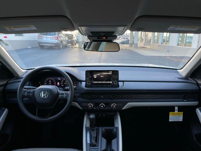 new 2025 Honda Accord car, priced at $29,900