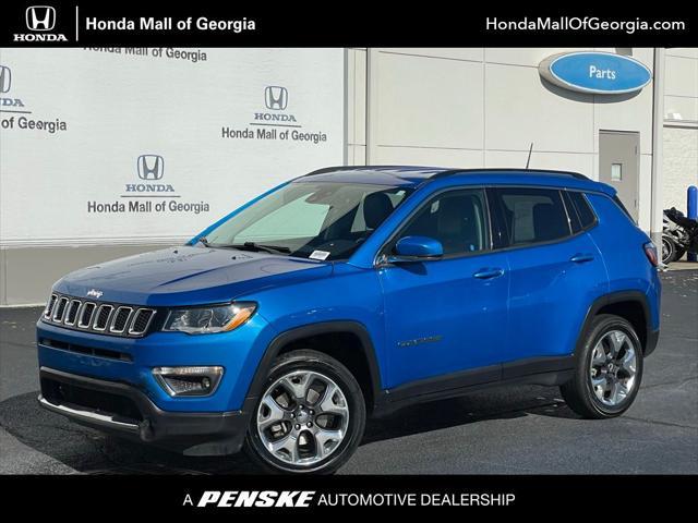 used 2021 Jeep Compass car, priced at $18,980