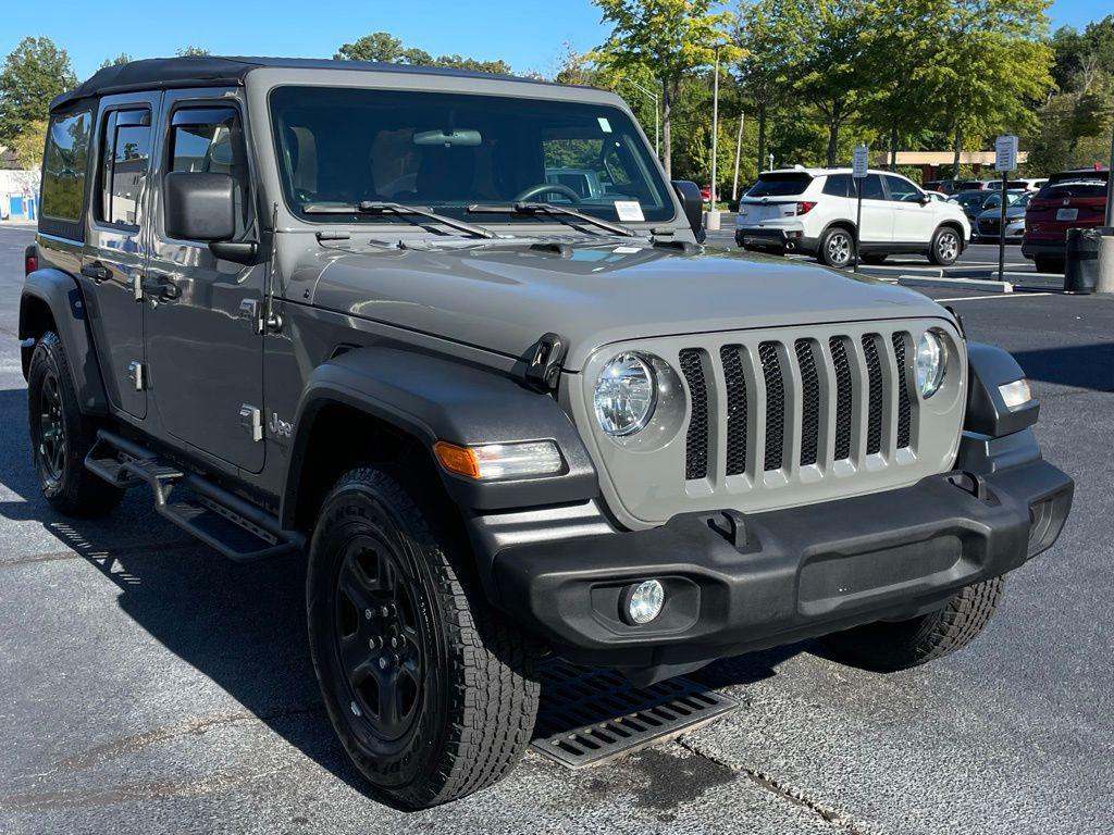 used 2020 Jeep Wrangler Unlimited car, priced at $21,980