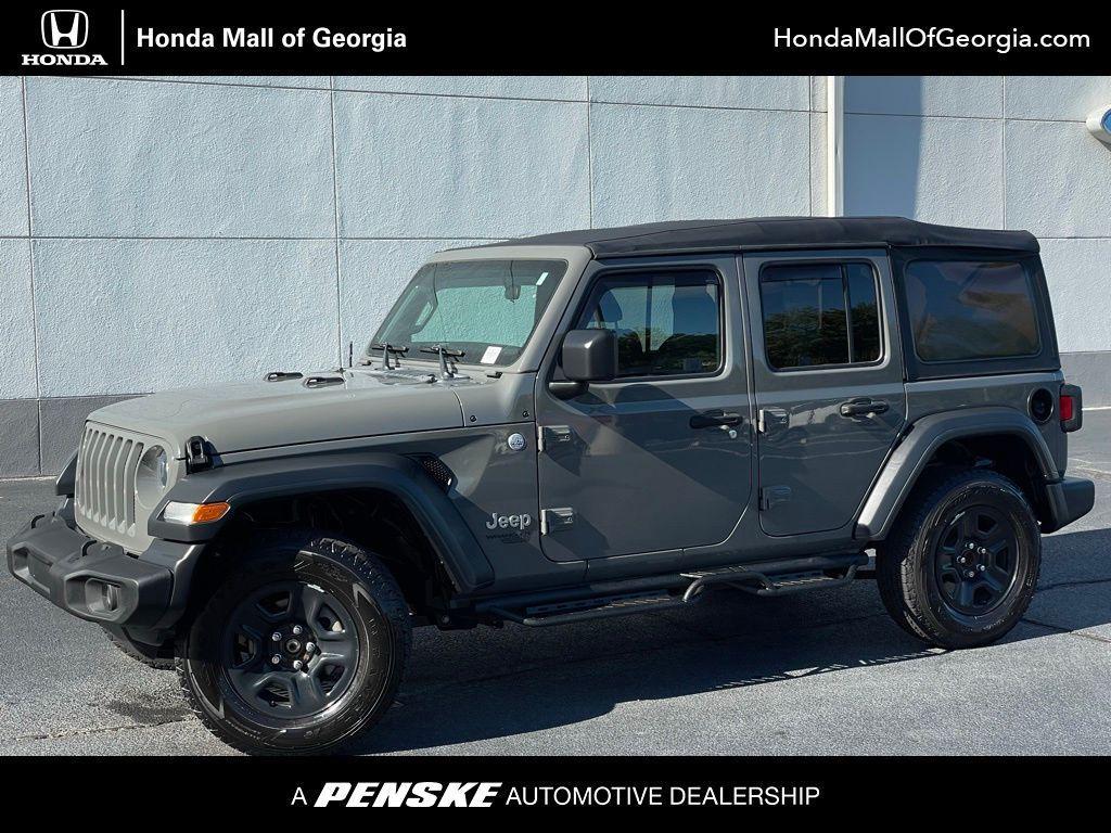 used 2020 Jeep Wrangler Unlimited car, priced at $21,980