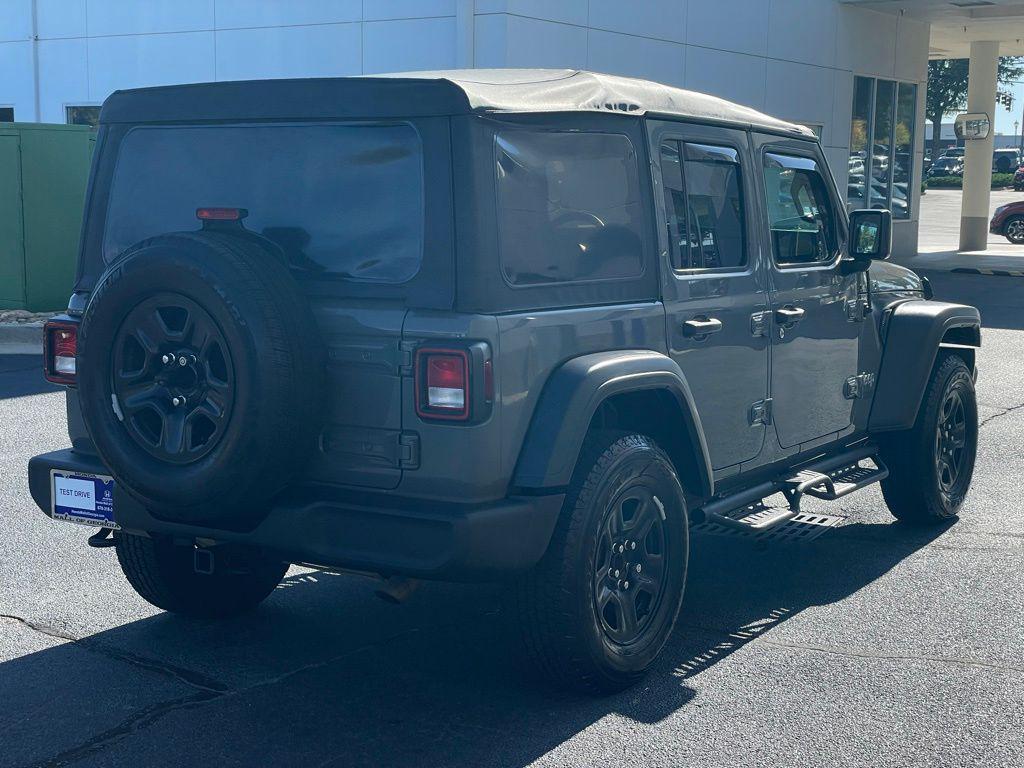 used 2020 Jeep Wrangler Unlimited car, priced at $21,980