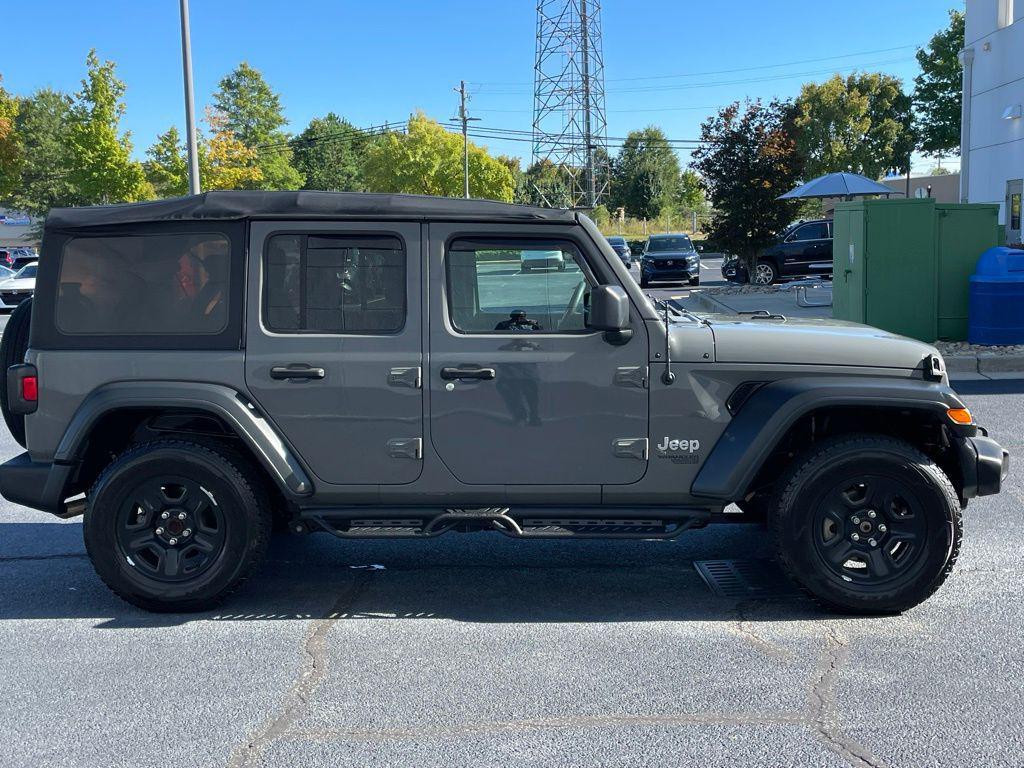 used 2020 Jeep Wrangler Unlimited car, priced at $21,980