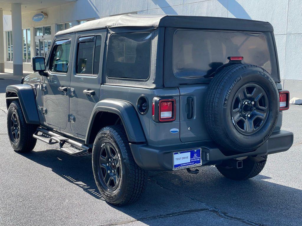 used 2020 Jeep Wrangler Unlimited car, priced at $21,980