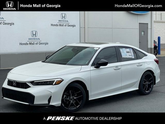 new 2025 Honda Civic Hybrid car, priced at $30,555
