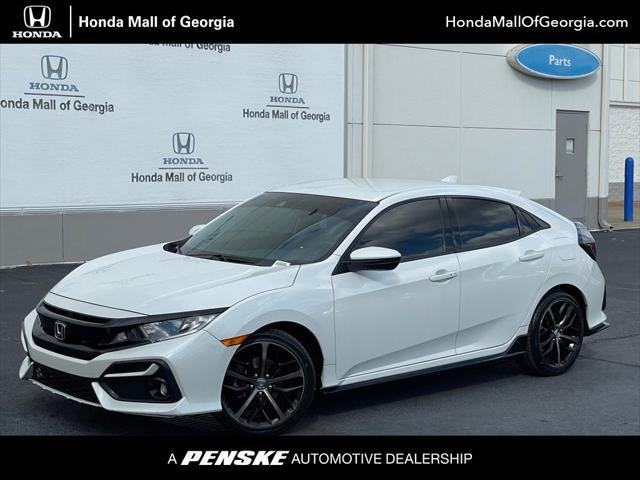 used 2021 Honda Civic car, priced at $23,480