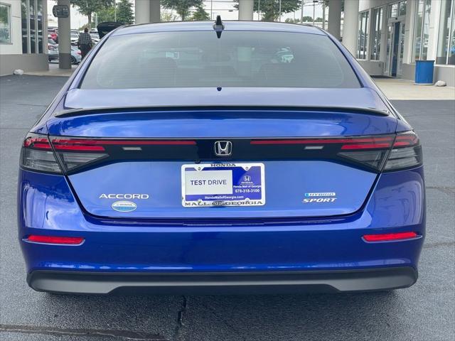 new 2024 Honda Accord Hybrid car, priced at $34,445