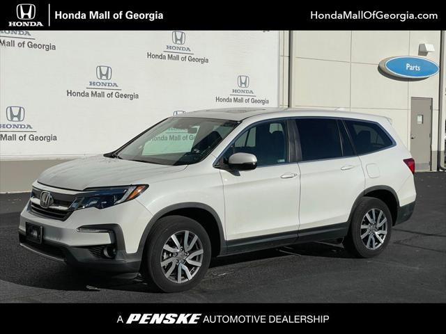 used 2021 Honda Pilot car, priced at $30,880