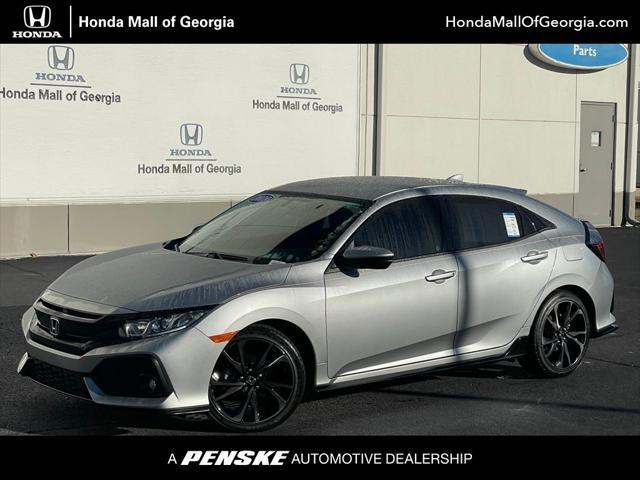 used 2018 Honda Civic car, priced at $21,780