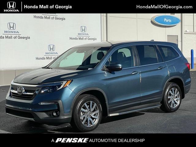 used 2021 Honda Pilot car, priced at $27,980