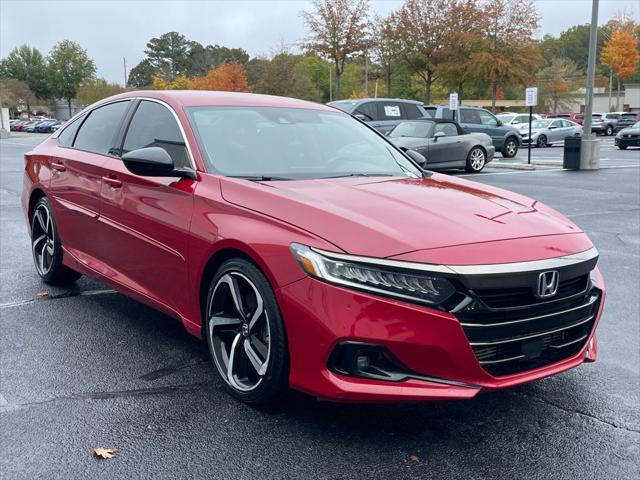 used 2021 Honda Accord car, priced at $24,980