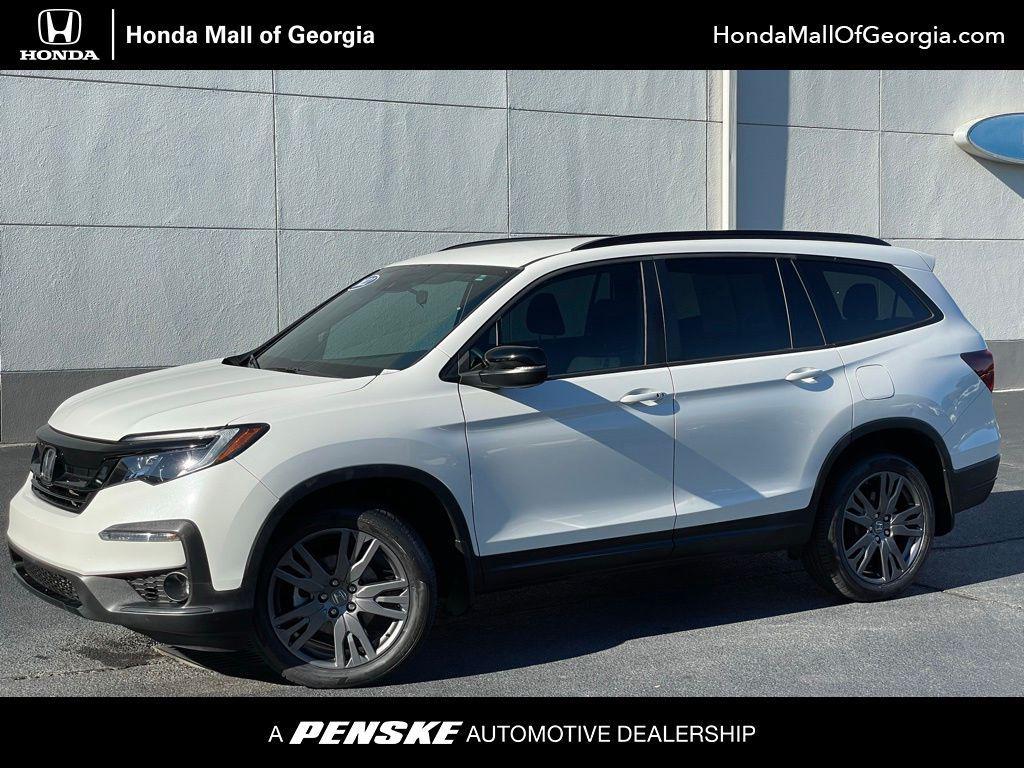 used 2022 Honda Pilot car, priced at $29,480