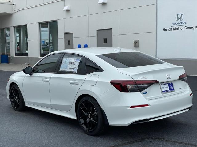 new 2025 Honda Civic Hybrid car, priced at $30,555