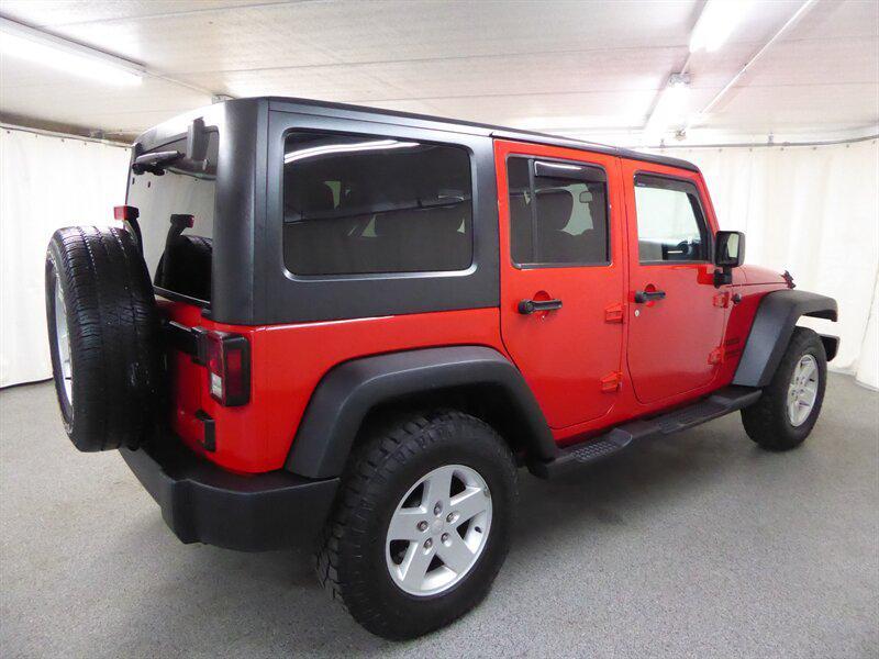 used 2015 Jeep Wrangler Unlimited car, priced at $14,500