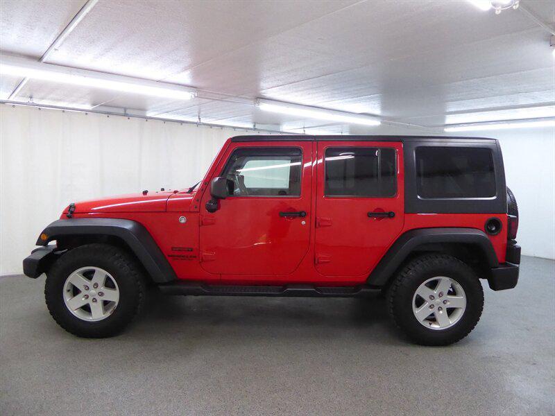 used 2015 Jeep Wrangler Unlimited car, priced at $14,500