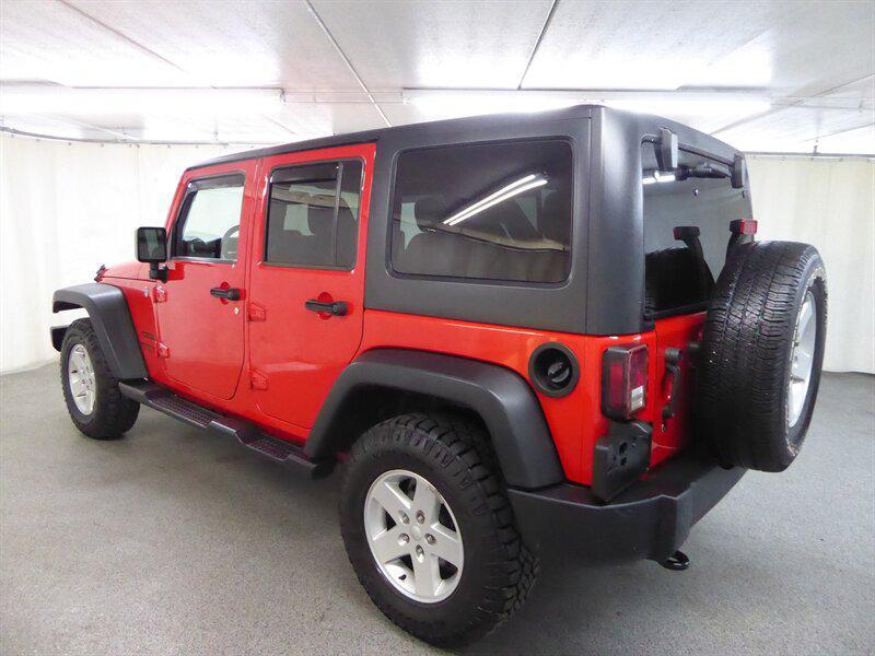 used 2015 Jeep Wrangler Unlimited car, priced at $14,500