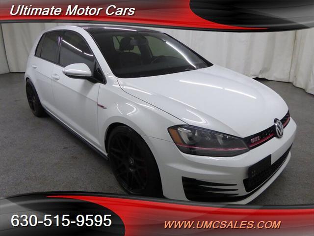 used 2017 Volkswagen Golf GTI car, priced at $16,000