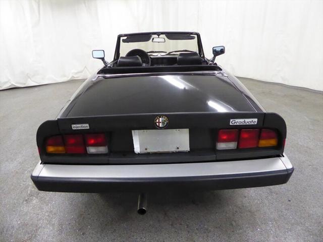 used 1986 Alfa Romeo Spider car, priced at $15,000