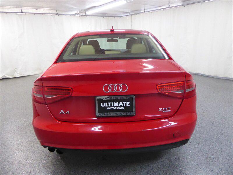 used 2013 Audi A4 car, priced at $9,500