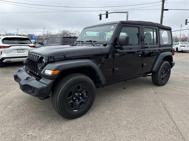 used 2022 Jeep Wrangler Unlimited car, priced at $27,877