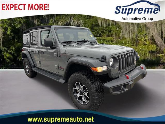 used 2021 Jeep Wrangler Unlimited car, priced at $35,690