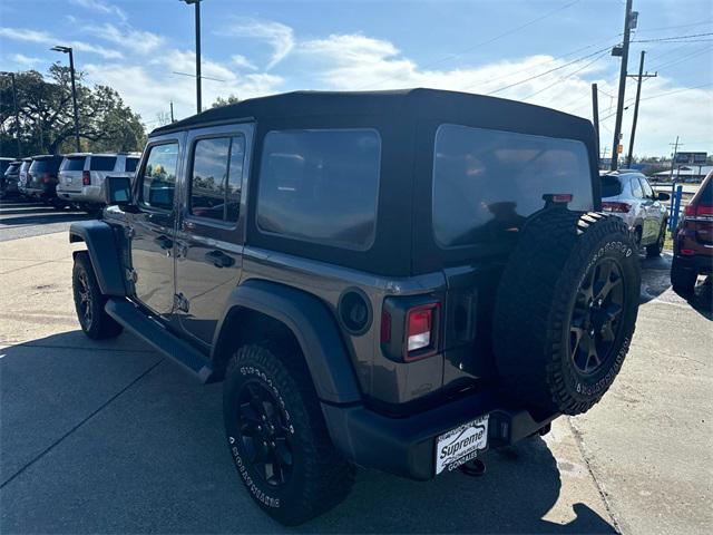 used 2020 Jeep Wrangler Unlimited car, priced at $30,499