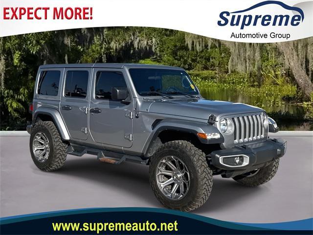 used 2021 Jeep Wrangler Unlimited car, priced at $30,990