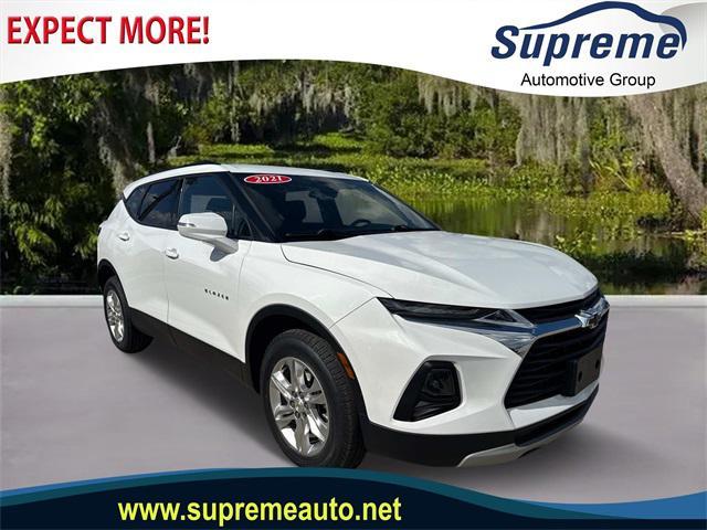 used 2021 Chevrolet Blazer car, priced at $24,990