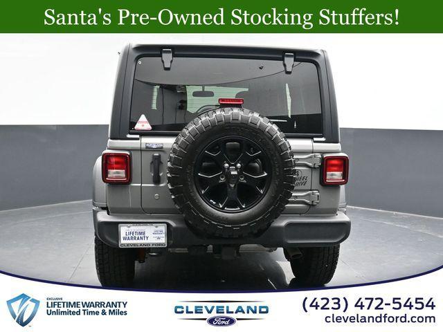 used 2021 Jeep Wrangler Unlimited car, priced at $29,498