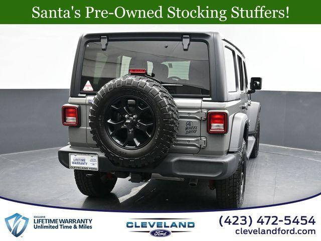 used 2021 Jeep Wrangler Unlimited car, priced at $29,498