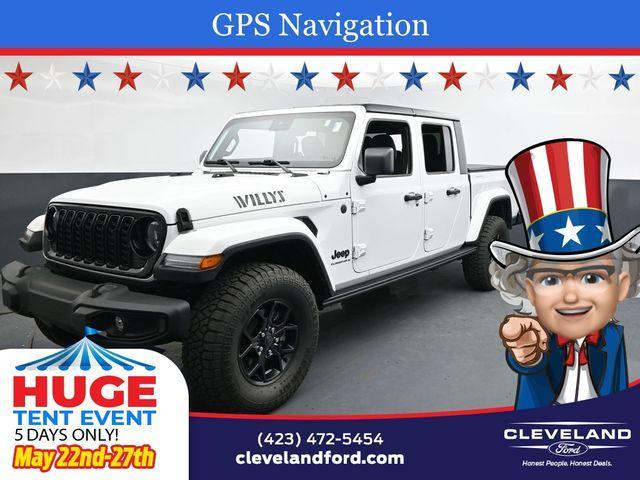 used 2024 Jeep Gladiator car, priced at $43,782