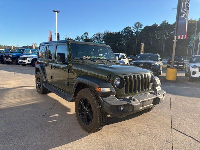 used 2021 Jeep Wrangler Unlimited car, priced at $27,991