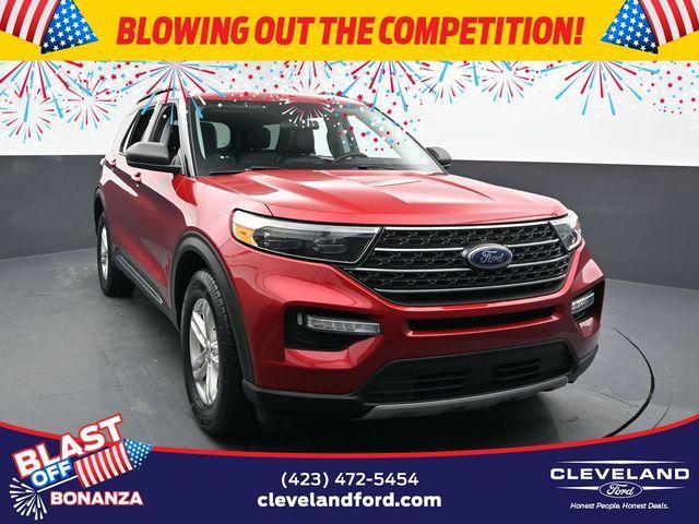 used 2022 Ford Explorer car, priced at $28,344
