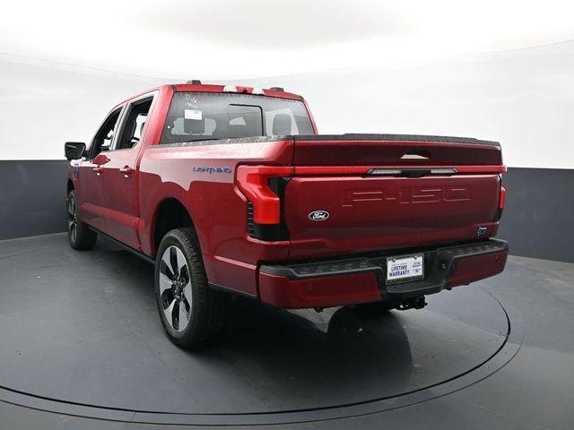 new 2025 Ford F-150 Lightning car, priced at $78,397