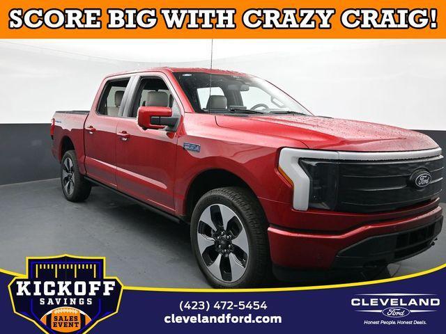 new 2025 Ford F-150 Lightning car, priced at $78,499