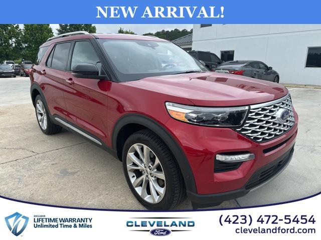 used 2021 Ford Explorer car, priced at $38,498