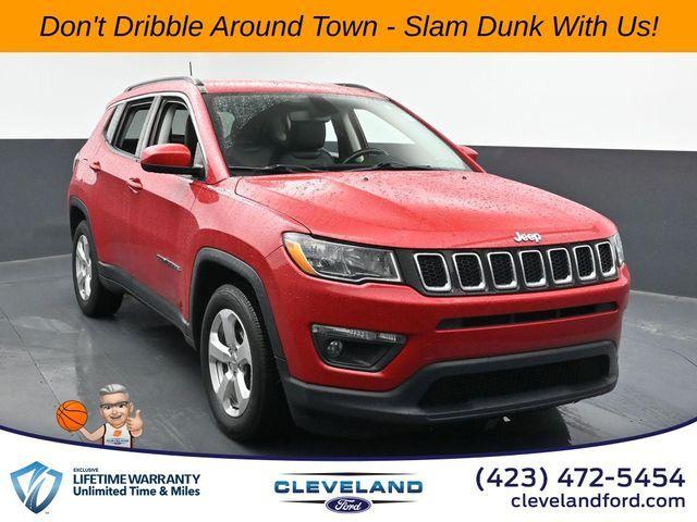 used 2019 Jeep Compass car, priced at $17,385