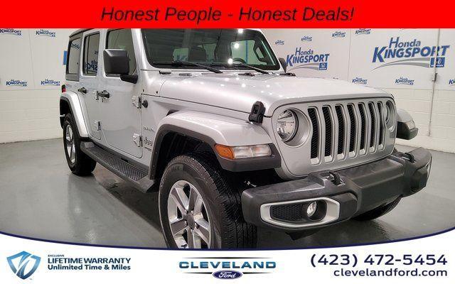 used 2022 Jeep Wrangler Unlimited car, priced at $32,498