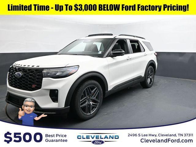 new 2025 Ford Explorer car, priced at $57,297