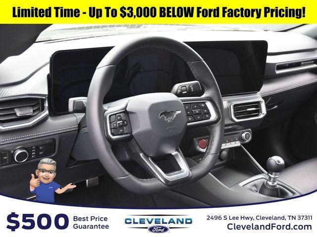 new 2025 Ford Mustang car, priced at $50,998